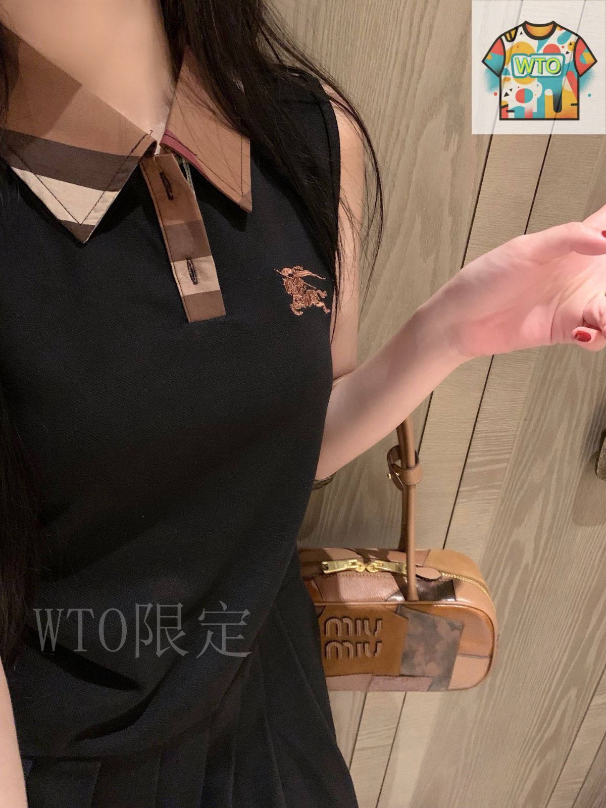 【美品】バーバリー　ワンピース 今日特価】Burberry バーバリー 新作ワンピース02-2 - メルカリ