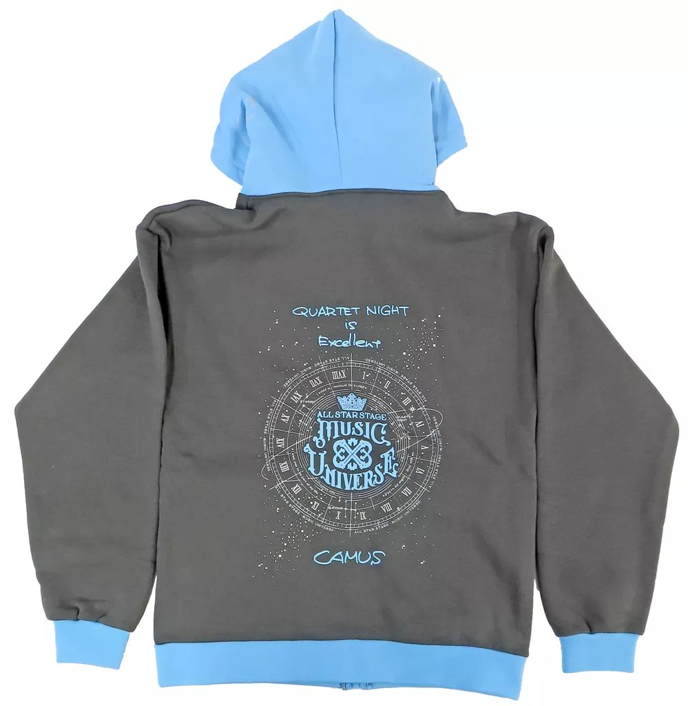 アウターウェア カミュ アイドルフードパーカー グレー フリーサイズ うたの プリンスさまっ♪ ALL STAR STAGE -MUSIC UNIVERSE-