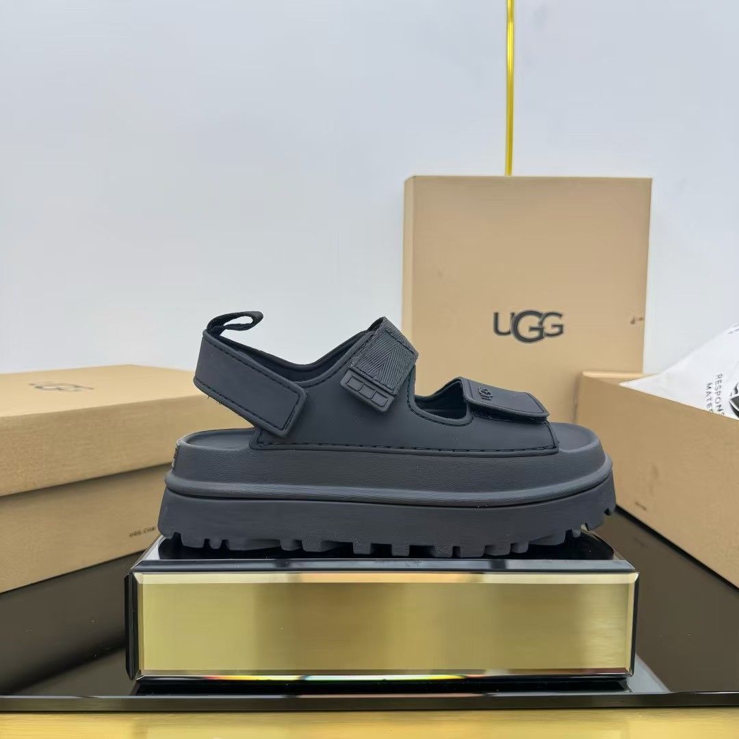 UGG アグ サンダル ストラップサンダル 厚底 GOLDENGLOW き 22cm 23cm 24cm 25cm 26cm