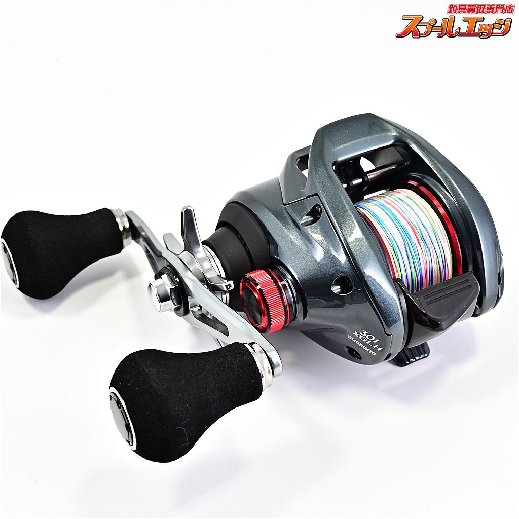 スコーピオンMD 301XGLH 美品 シマノ 25 スコーピオン MD 301XGLH LEFT 左 リール ベイト