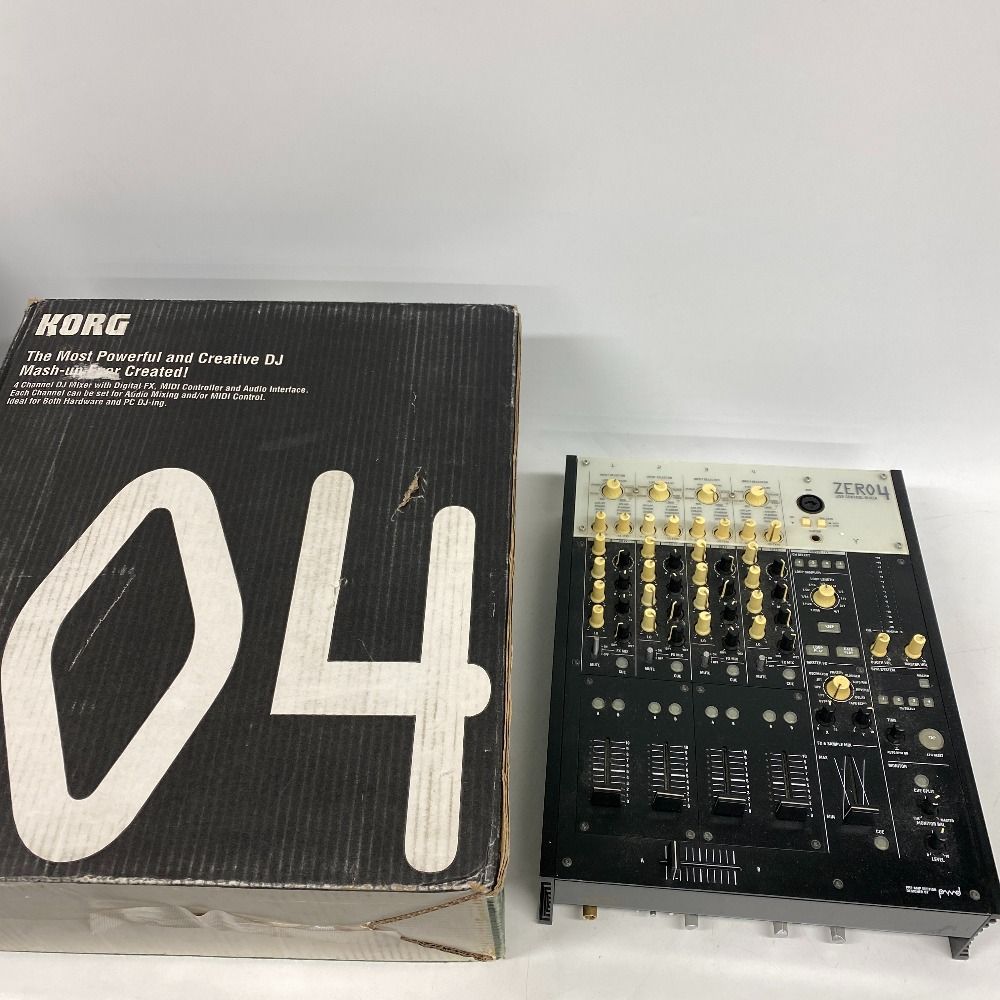 ジャンク※ KORG ZERO4 DJミキサー[傷/汚れ有り] KORG コルグ ZERO4 DJ