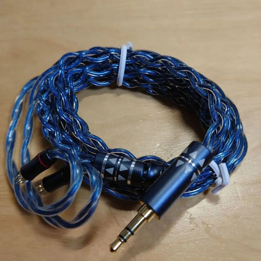 NICEHCKケーブル SuperBlue 0.78-2PIN 3.5mm or 4.4mm