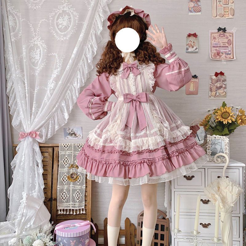 LO1084 lolita 出回 オリジナル 洋服 ロリータ ワンピース 