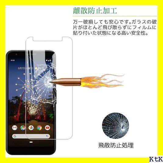 ☆ 2枚セット Google Pixel 3aガラスフィル e Pixel 3a - メルカリShops