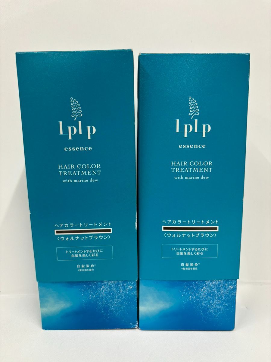 LPLP essence カラートリートメント ウォルナットブラウン 2個セット V436 LPLP ルプルプ essence カラートリートメント ウォルナット