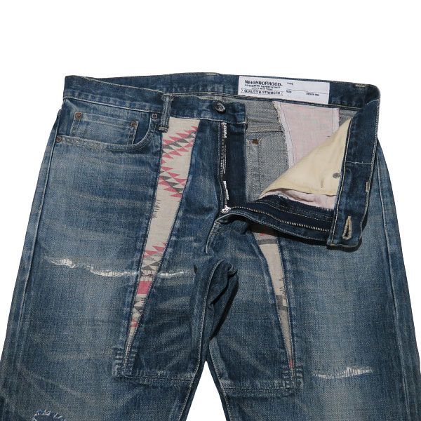 NEIGHBORHOOD ネイバーフッド 17SS SPLIT SAVAGE.DP NARROW/14OZ-PT