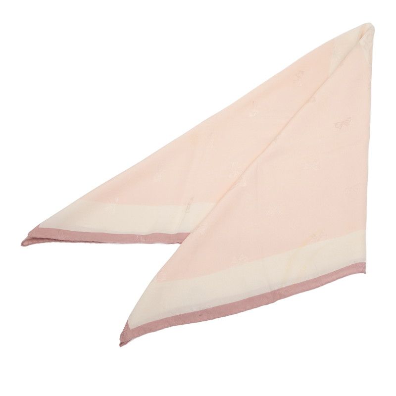 シャネル ココマーク リボン ピンク シルク レディース CHANEL 1-0228046