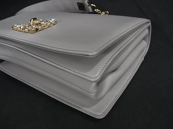 □極美品□ Roger Vivier ロジェヴィヴィエ レザー ビジュー ライン  