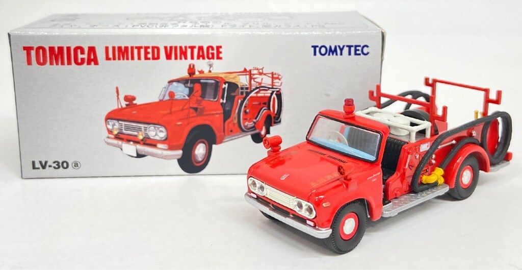 トミーテック TOMICA LIMITED VINTAGE 日産ジュニア ポンプ消防