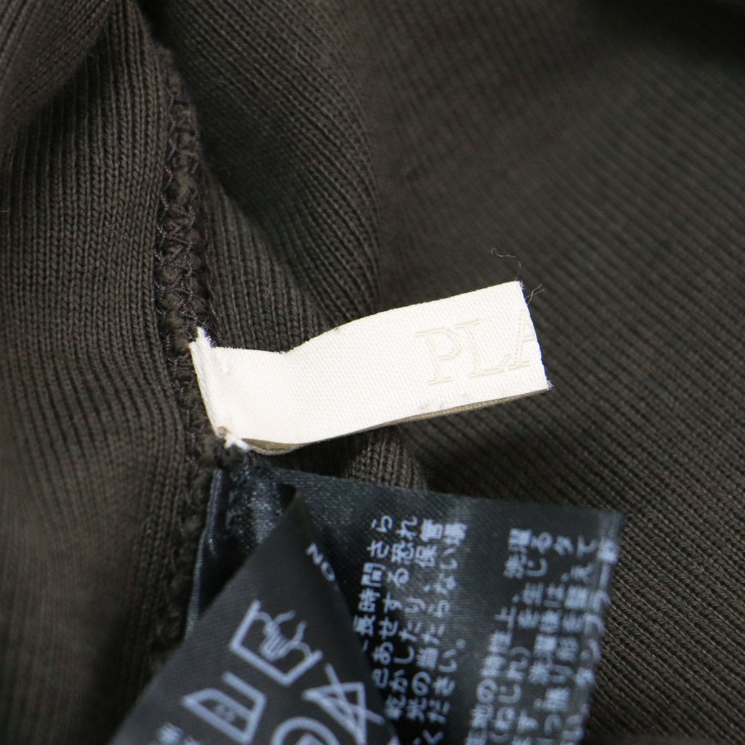 Plage プラージュ Tシャツ ブラウン サイズ:FREE / 24秋冬 プレミアム  