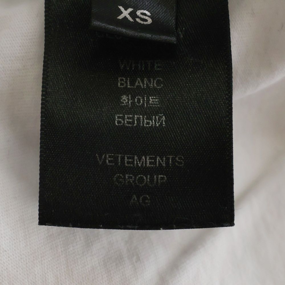 VETEMENTS (ヴェトモン) 23SS La Haute Couture T-SHIRT