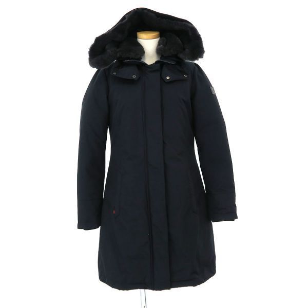 ダウンコート ウールリッチ ブラックXS WOOLRICH - WOOLRICH ウールリッチ ダウンコート XS 黒 【古着