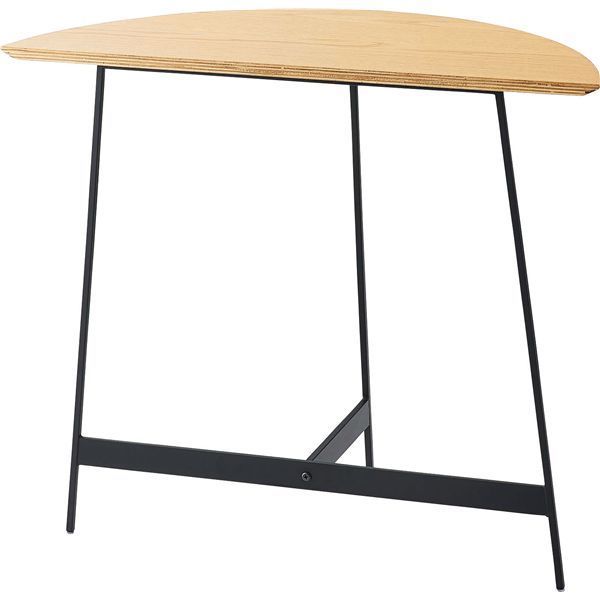 机・テーブル コンソール ナチュラル （約W83×D35×H72cm） 組立式