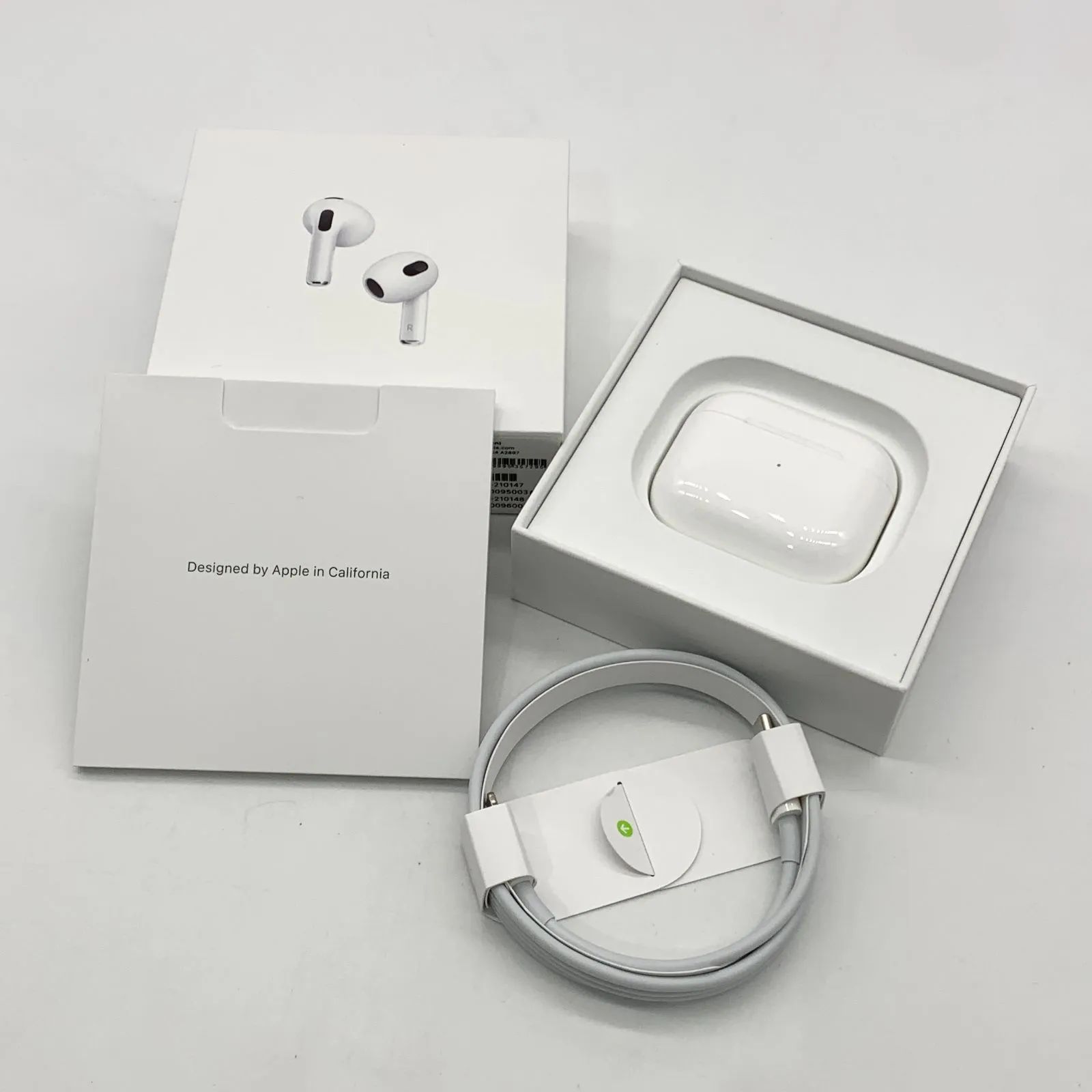 ▽【動作確認済み】Apple AirPods 第3世代 MPNY3J/A ワイヤレス