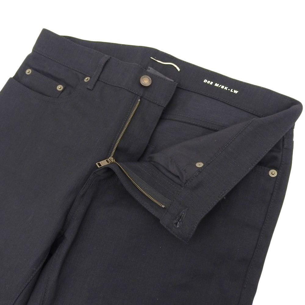 本物保証】 新品同様 サンローラン SAINT LAURENT ブラックデニム  