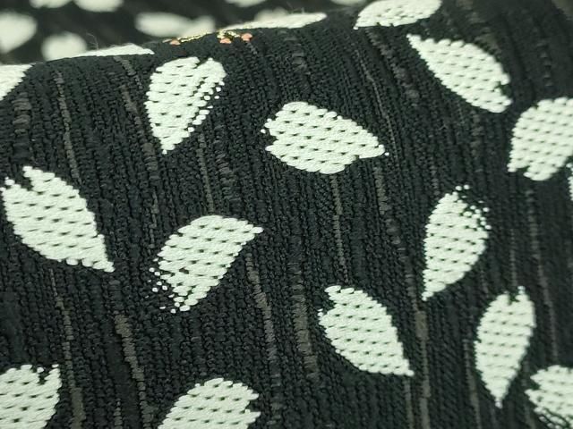 平和屋着物□極上 六通柄袋帯 唐織 舞桜 黒地 金糸 逸品 DZAA7428kh5  