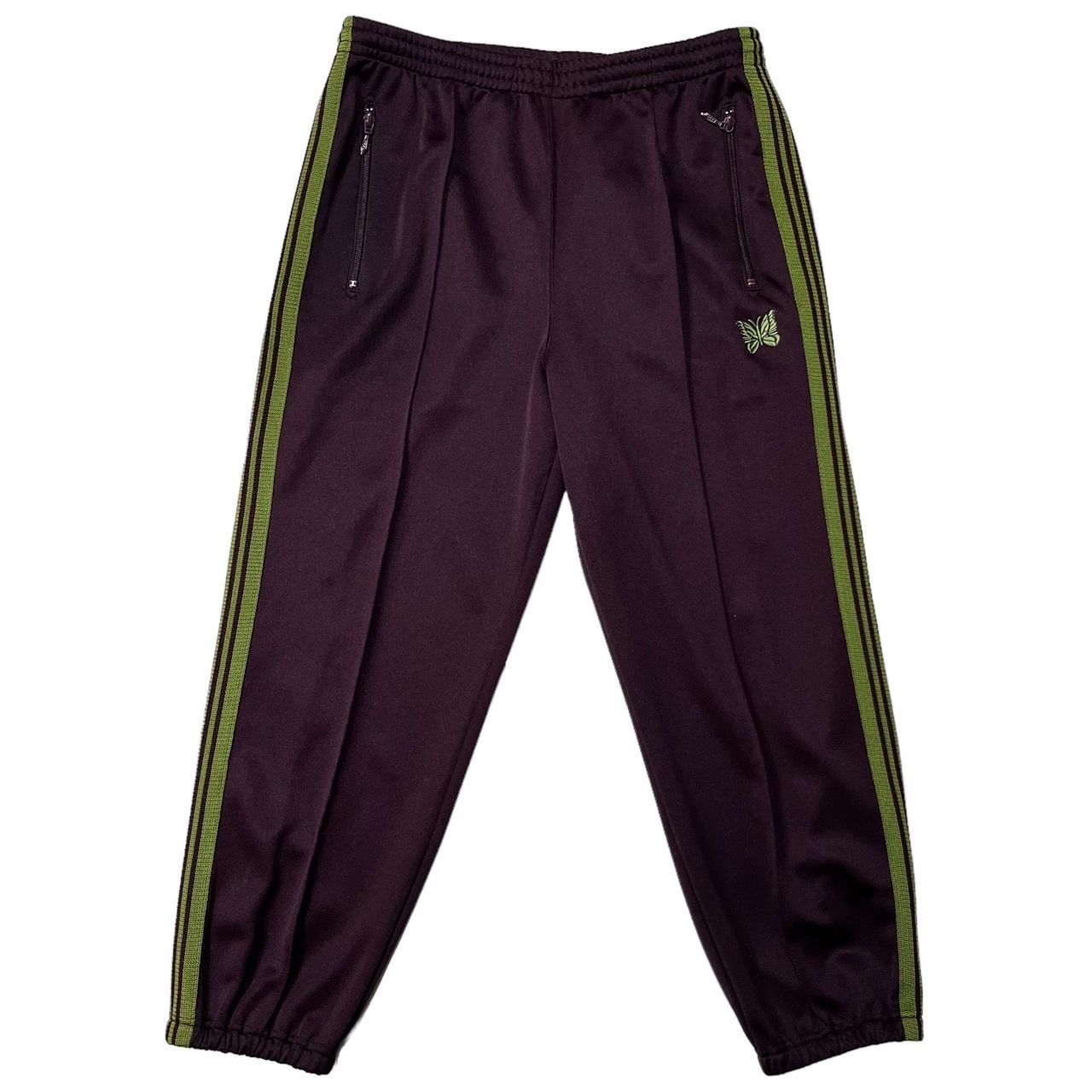 NEEDLES(ニードルズ) 21AW zipped track pant トラックパンツ ジャージ JO226 M マルーン Maroon Poly  Smooth ニードルス - メルカリ