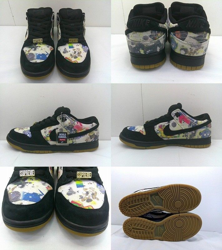 s 25 g-A 492 k Supreme シュプリーム NIKE SB ナイキ スケートボーディング DUNK LOW OG QS ダンク ロー オリジナル クイックストライク FD 8778-001 28.5 cm マルチ