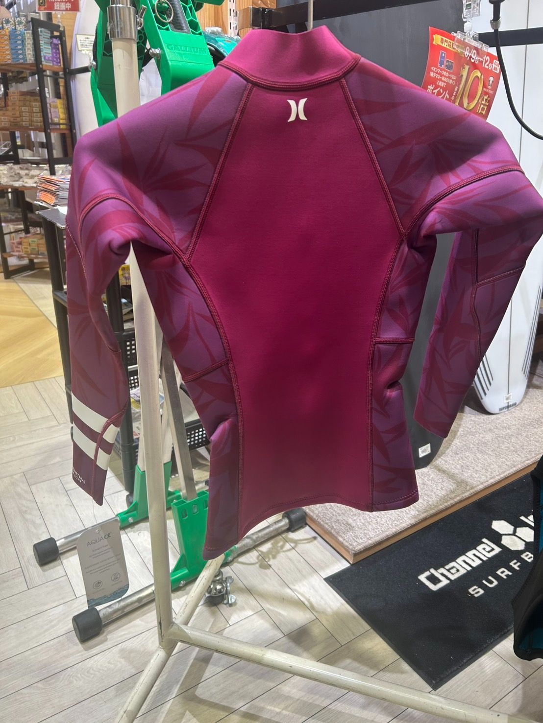 Hurley ハーレー　専用　タッパー　レディース Hurley レディース ウェットスーツ 長袖 タッパー HURLEY