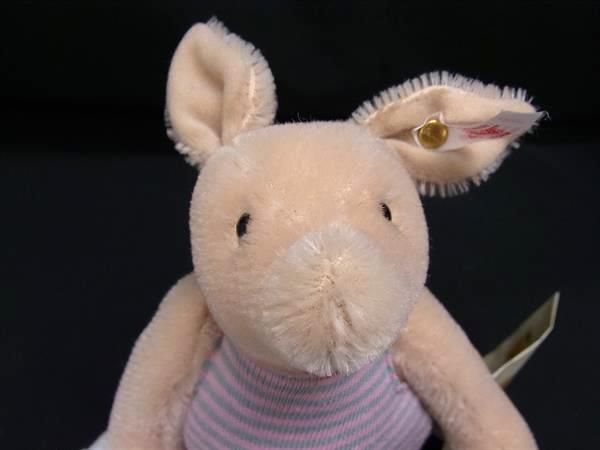 □美品□ Steiff シュタイフ ディズニー ピグレット 2002年 5000体限定