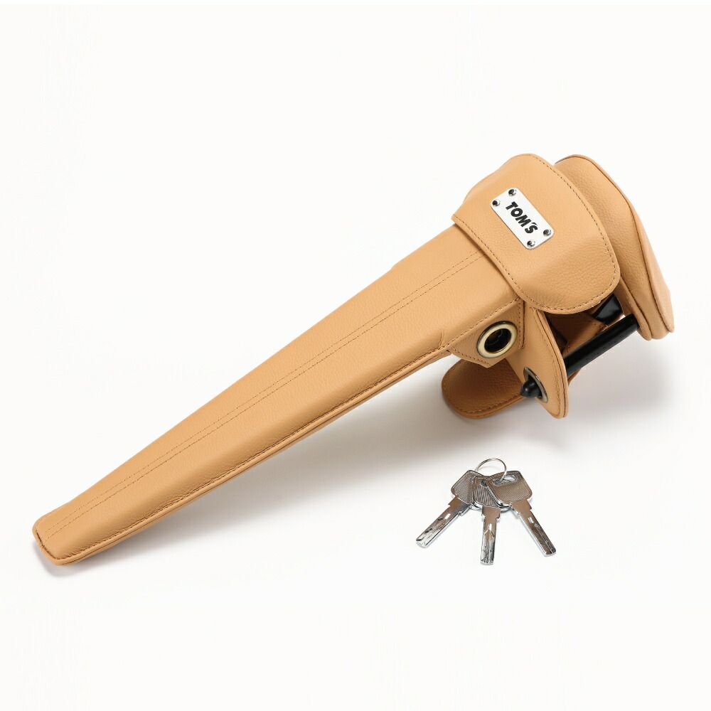 TOM S トムス STEERING LOCK ステアリングロック ベージュ 45300-TS002 ハンドルロック 盗難防止 数量 色