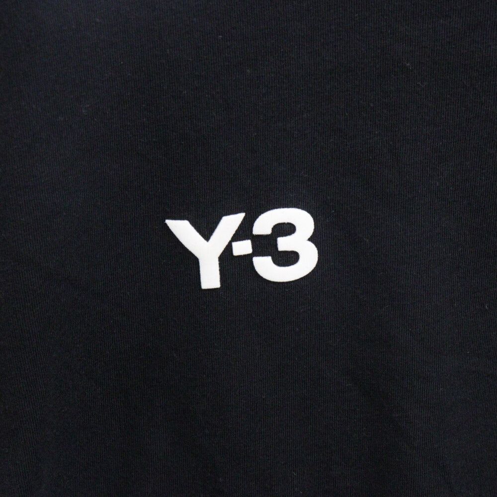 Y-3 (ワイスリー) GRAPHIC LS TEE バックグラフィック ロゴ 長袖Tシャツ ブラック HT4734