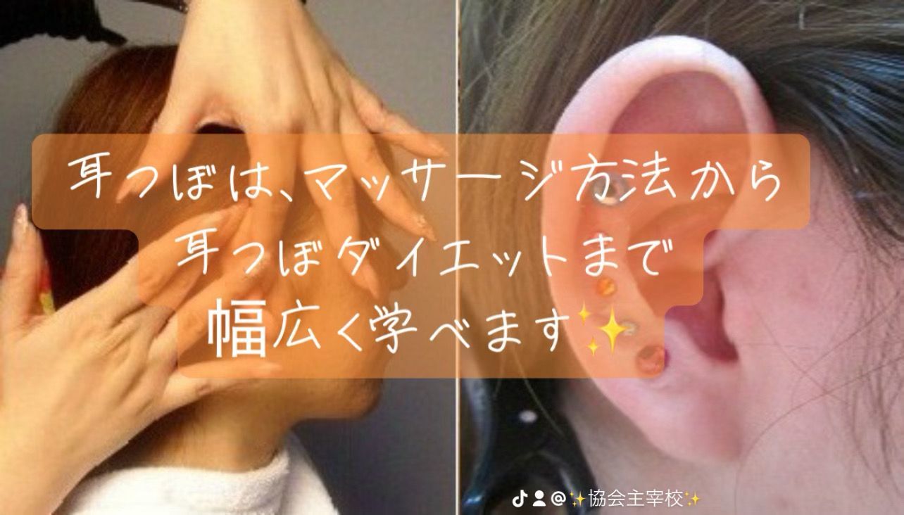 通信講座２資格／耳つぼ認定講師&amp;アロマセラピーインストラクター【 認定証２枚】 通信講座2資格／耳つぼ認定講師&アロマセラピー