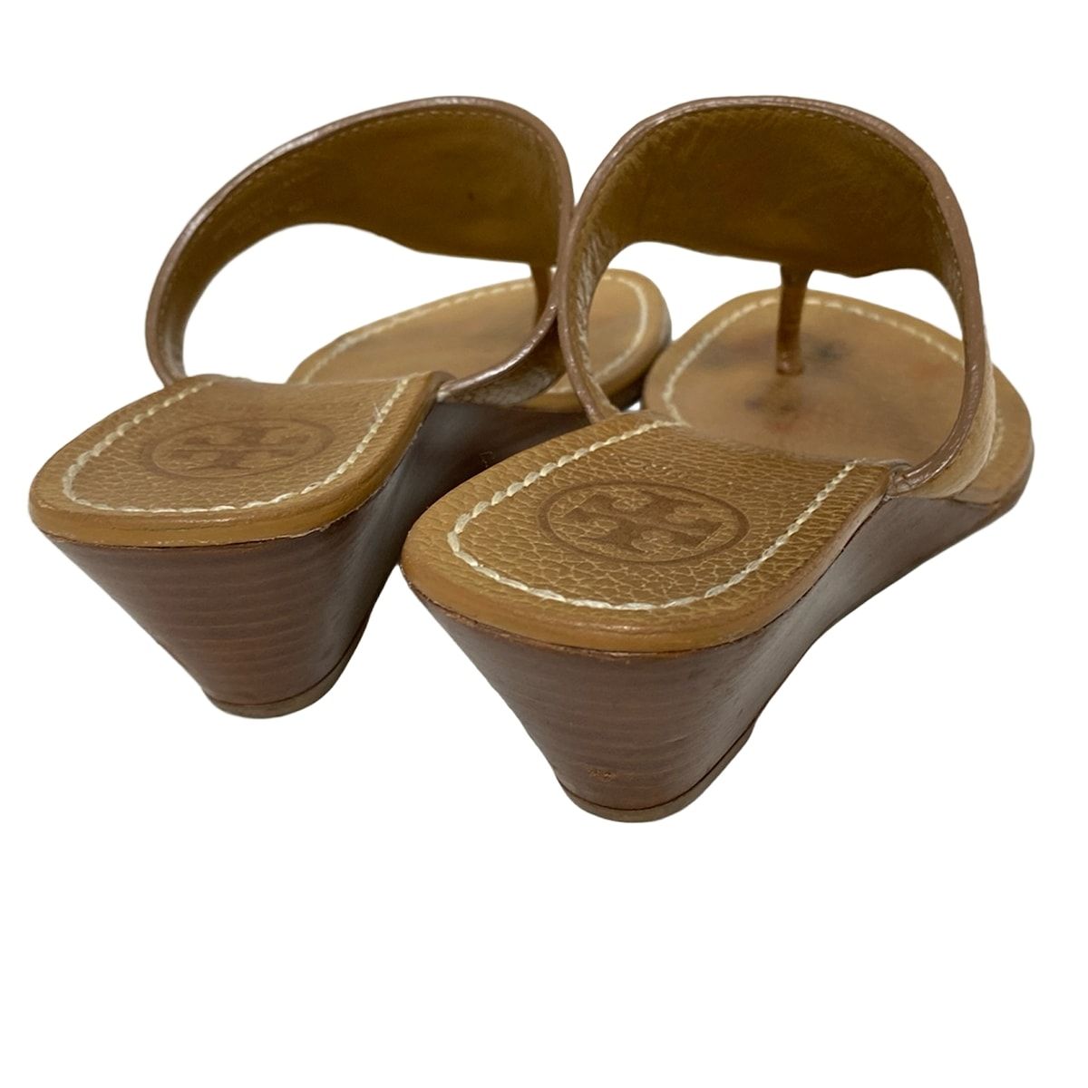 トリーバーチ　レザーサンダル 美品❤TORY BURCH【トリーバーチ】レースアップ レザーベルト