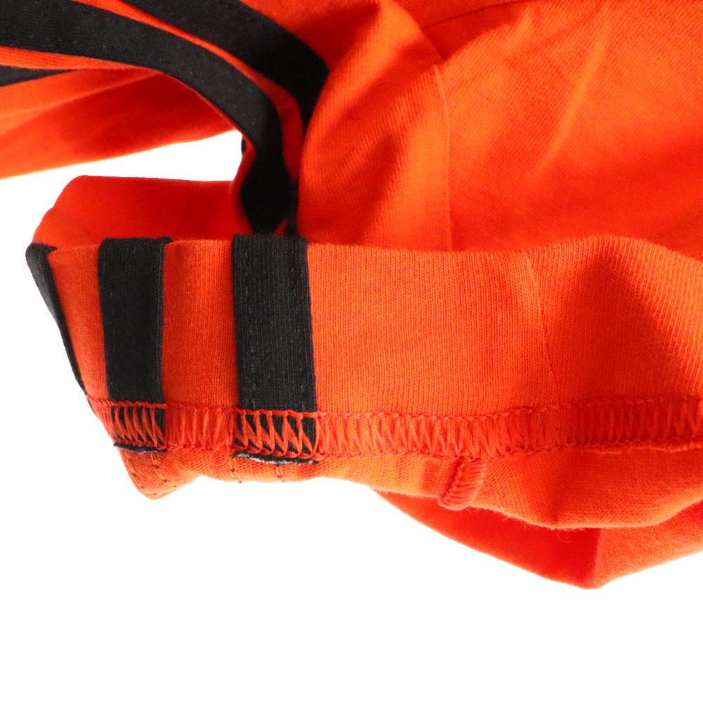 MONCLER (モンクレール) ×adidas ラバーロゴプリント半袖Tシャツ