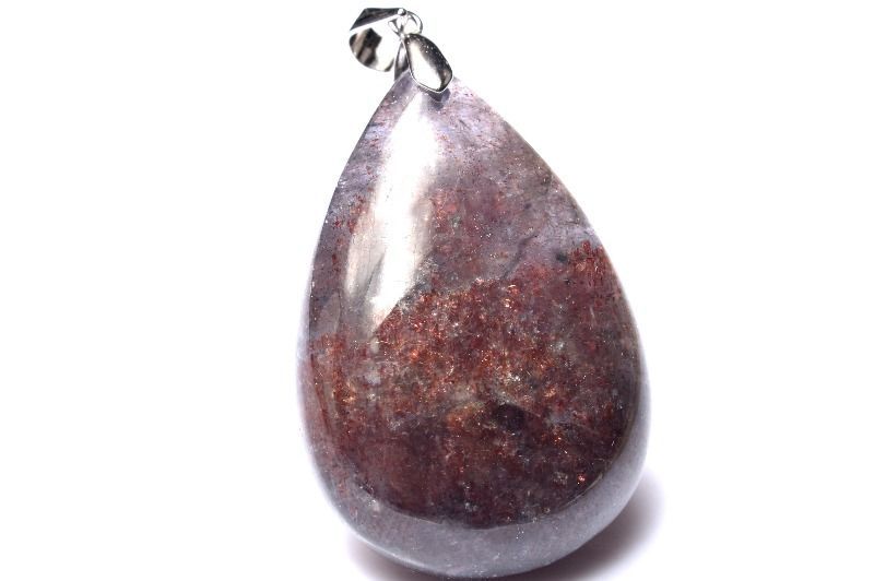 1点物】AAA+☆ブラッドショット内包 アイオライトサンストーン