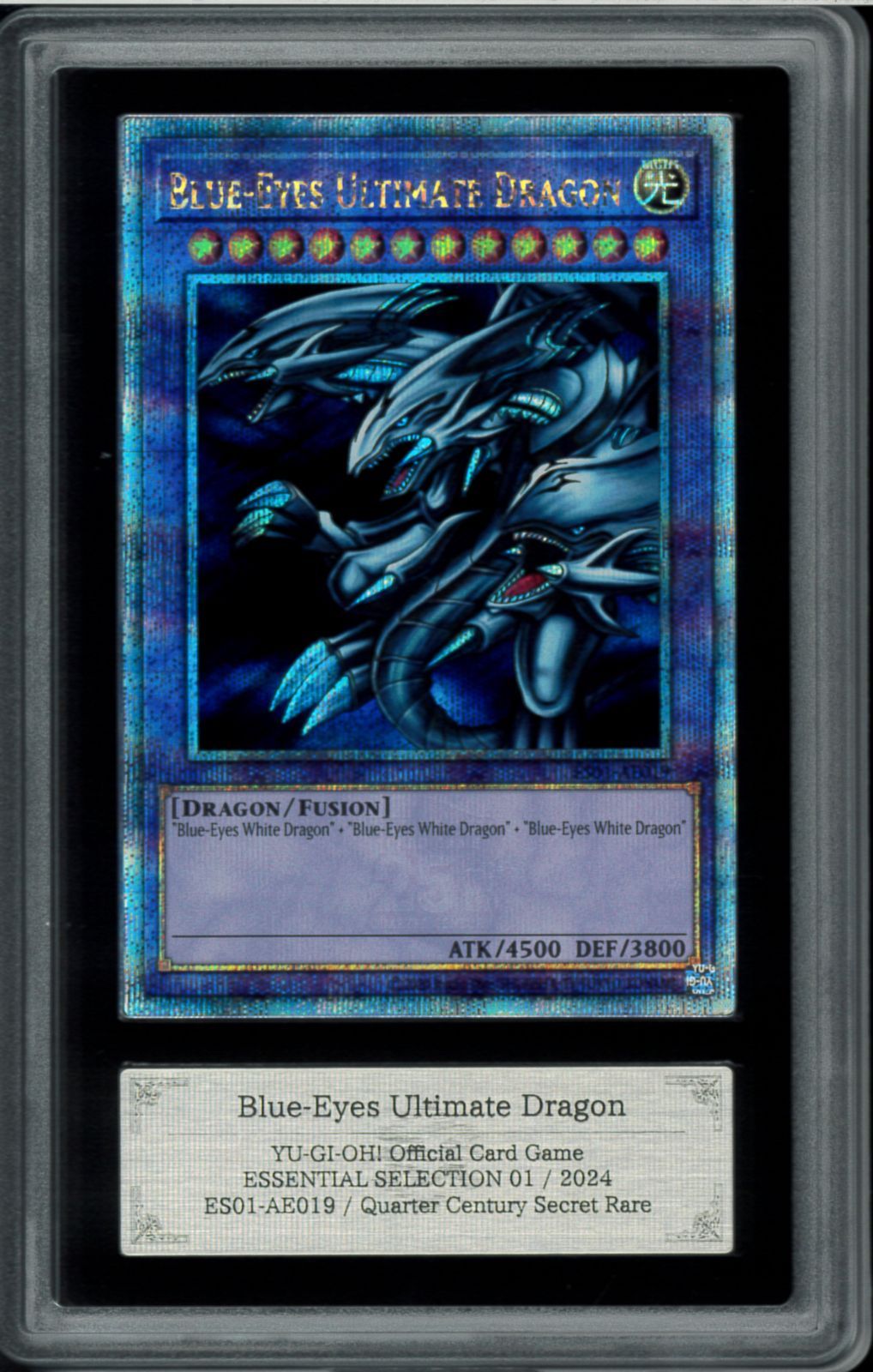 ARS9 Blue-Eyes Ultimate Dragon 青眼の究極竜 ES01-AE019