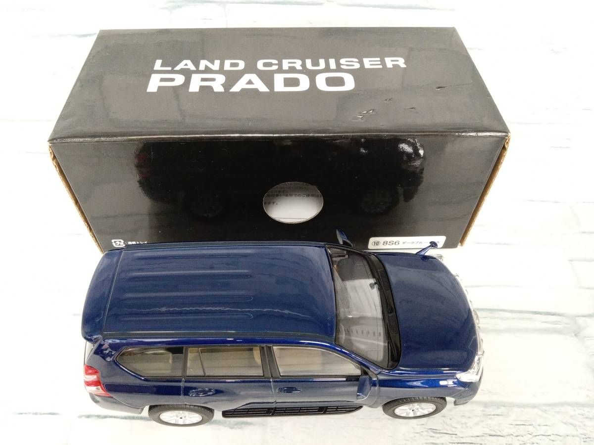 カラーサンプルミニカー TOYOTA ランドクルーザー プラド ダークブルー