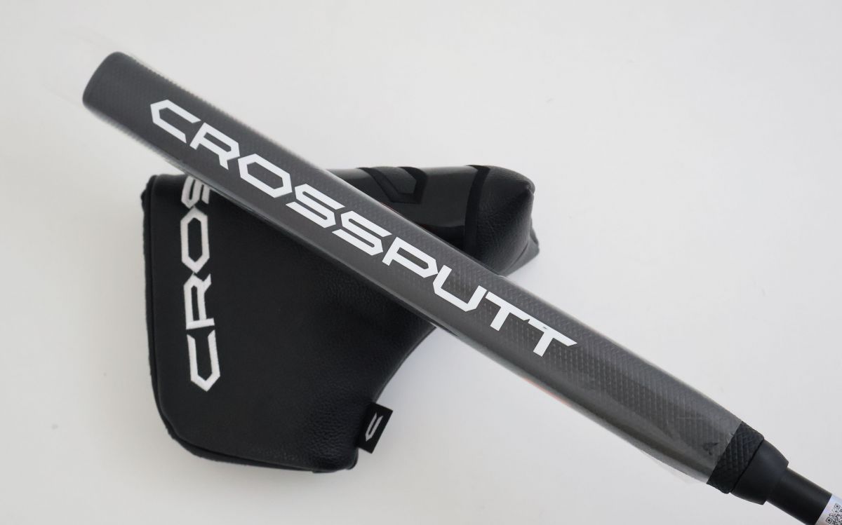 CROSSPUTT パター 赤/黒 デュアルアライメントライン CROSSPUTT EDGE