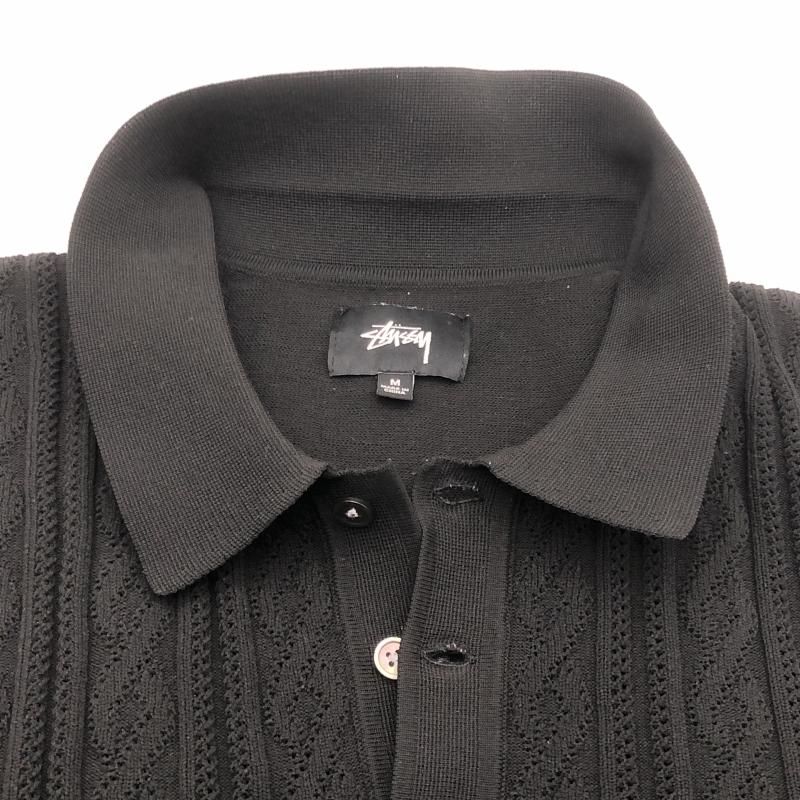 ストューシーStussy cable knit polo shirts ストューシーStussy cable knit polo shirts（20ss Stussy cable