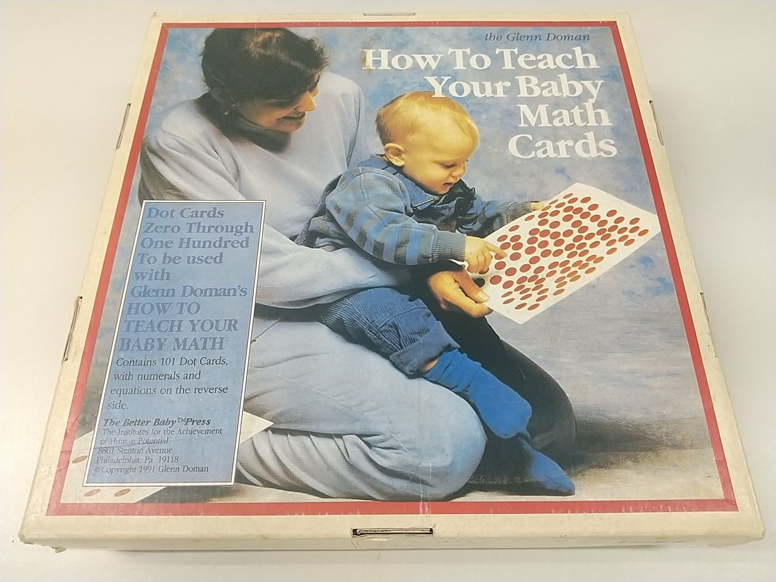 ドーマン博士のドッツカード The Glenn Doman How To Teach Your Baby