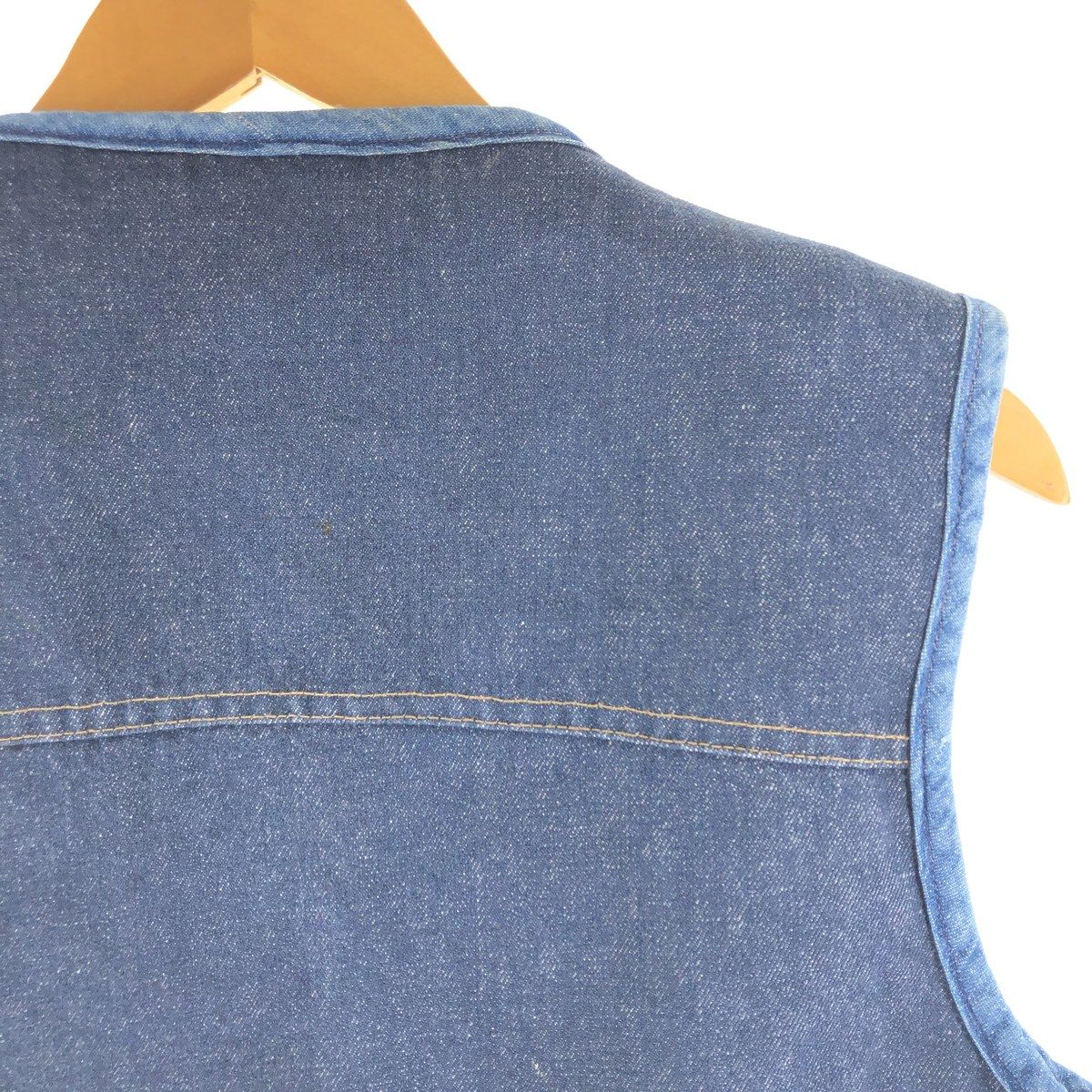 Carhartt 古着　デニムボアベスト 古着 70年代 カーハート Carhartt バットダイ デニムボアベスト