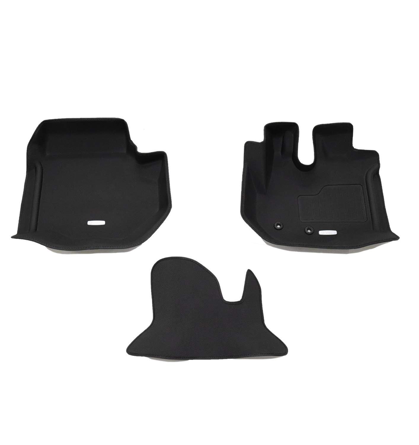 【新着商品】クラッツィオ フロアマット 立体タイプ フロント用 ハイエースバン 200系 標準ボディ S-GL H16(2004)/8~ NEWラバータイプ ブラック ET-0101 【5EETA0101K】