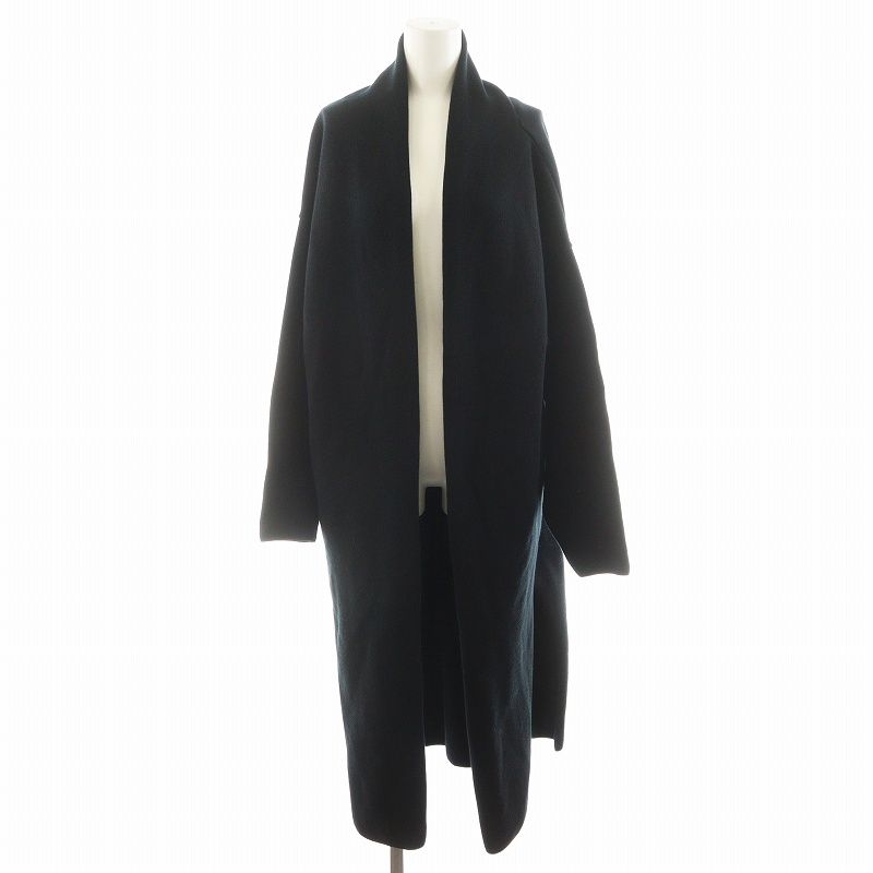 ドゥーズィエムクラス DEUXIEME CLASSE 20SS Twins cotton ロングガウン ロング丈 コットン 黒 ブラック 20020500406010 |AN28