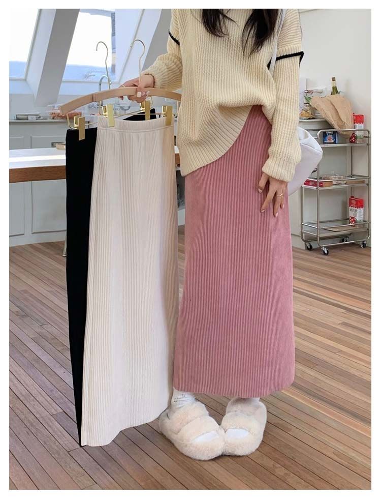 ロングスカート 柄