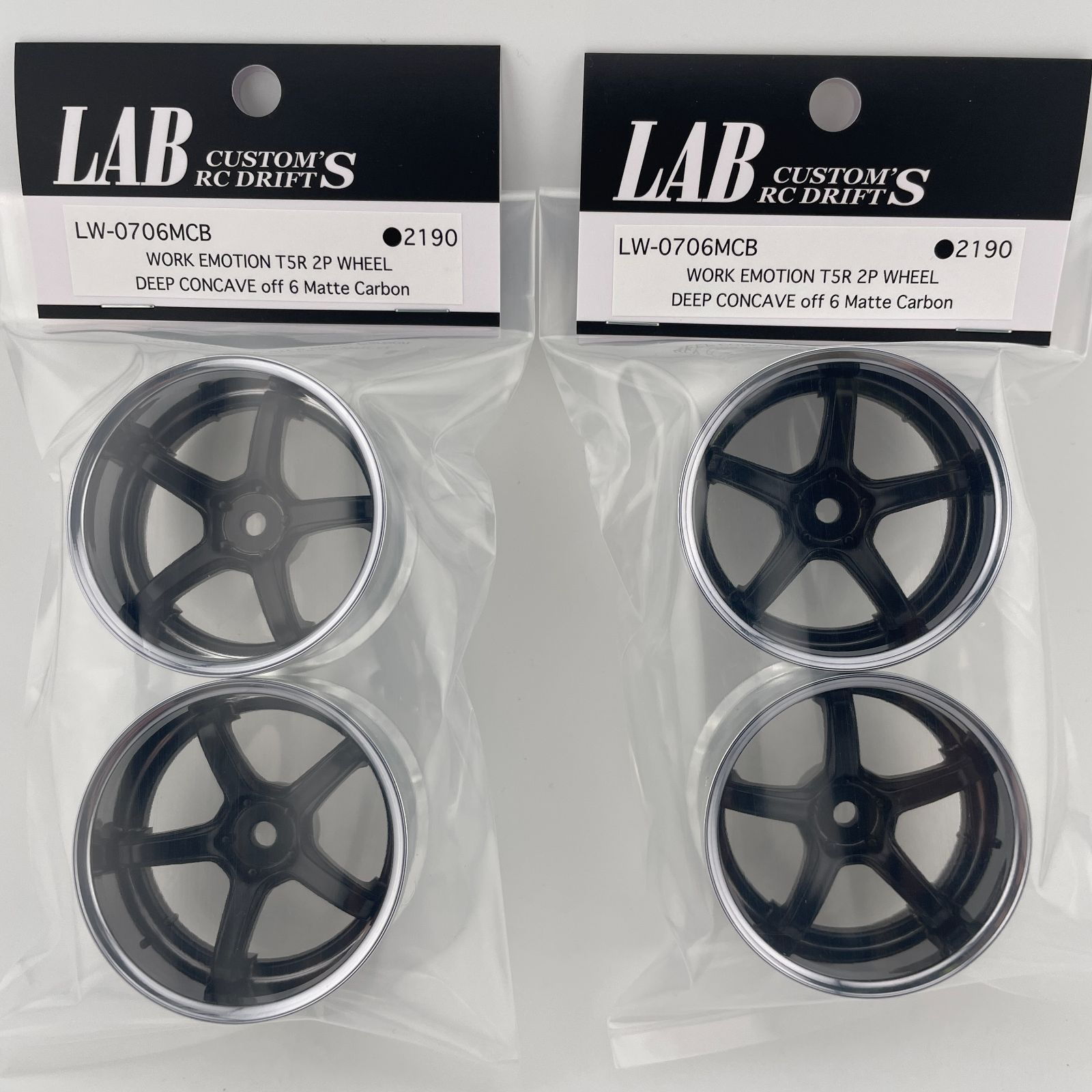LW-0706MCB ×2 WORK EMOTION T5R 2P WHEEL DEEP CONCAVE off6