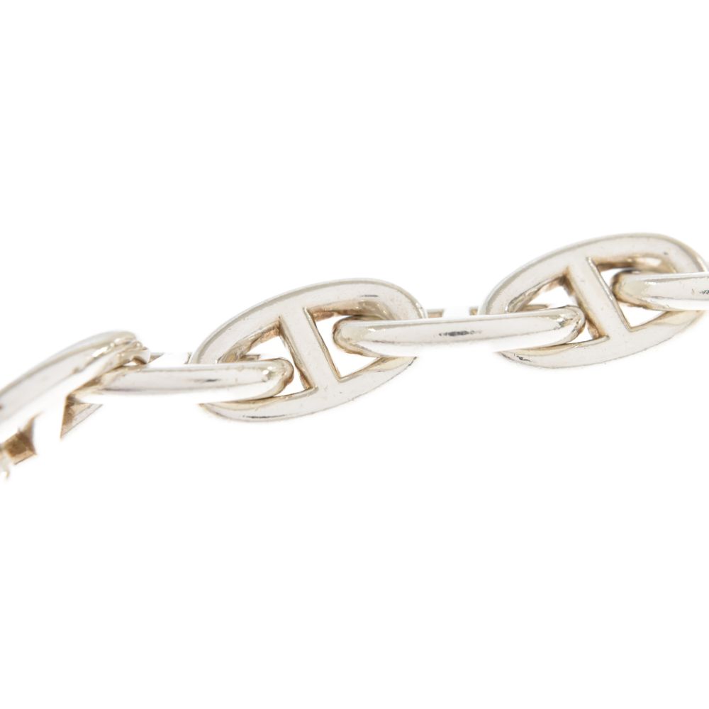 エルメス シルバーチェーンブレスレット HERMES (エルメス) Chaine d'Ancre TGM 11 LINKS