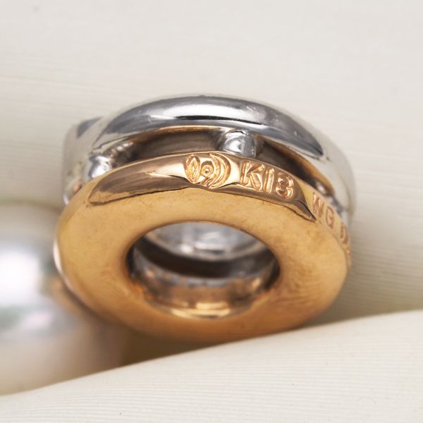 TASAKI K18WG　7ミリパールダイヤモンドピアス　タサキダイヤ真珠ピアス 楽天市場】タサキ 田崎真珠 TASAKI ピアス ソーンズ デイ