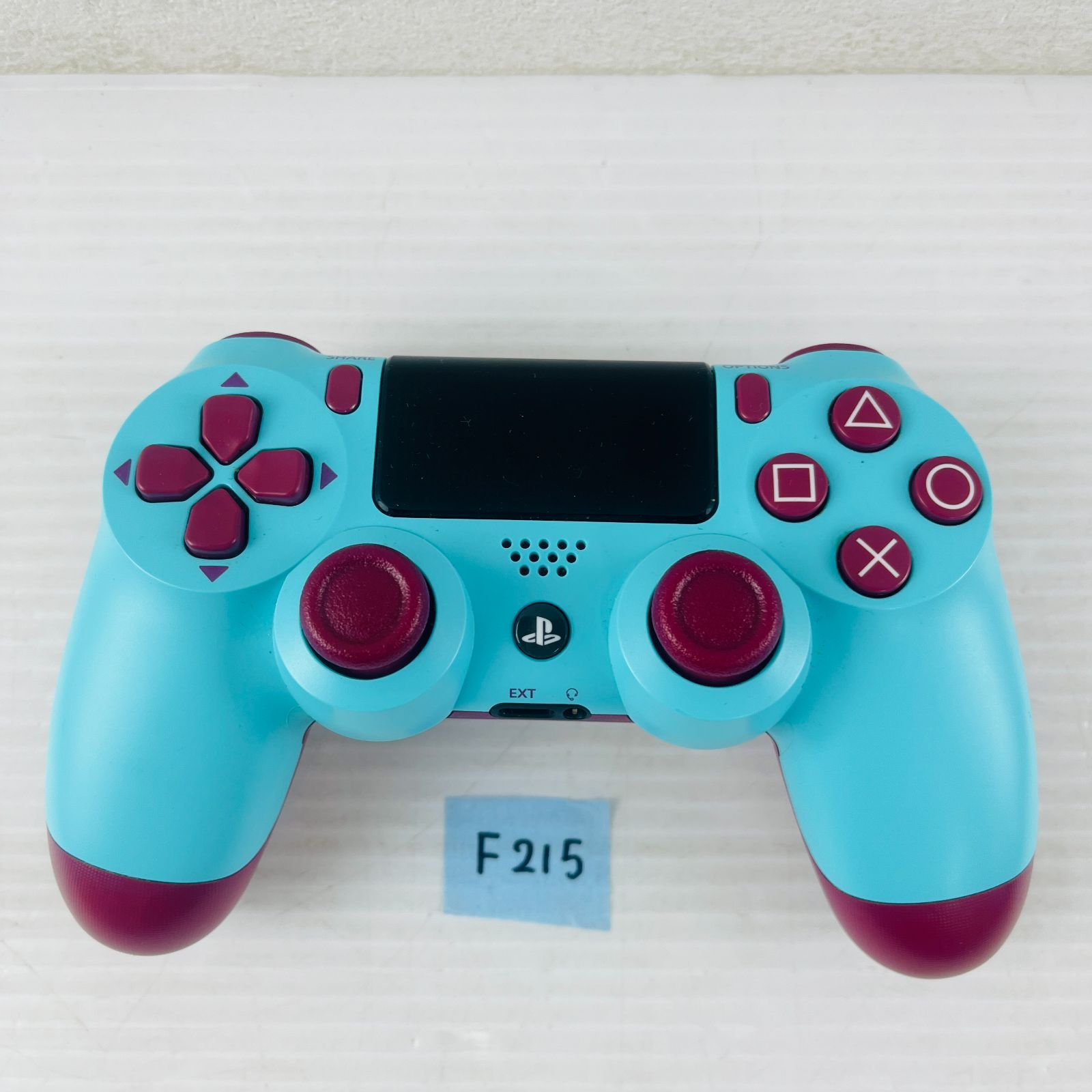 ゲオ限定カラーPS4 コントローラー DUALSHOCK4 ベリー・ブルー Amazon | ソニー／ワイヤレスコントローラー（DUALSHOCK4