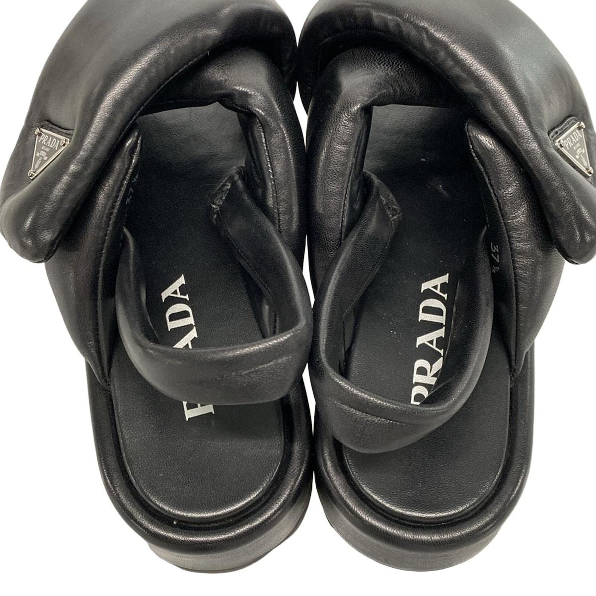 PRADA プラダ 靴 サンダル レディース36(約22.5～23.0cm