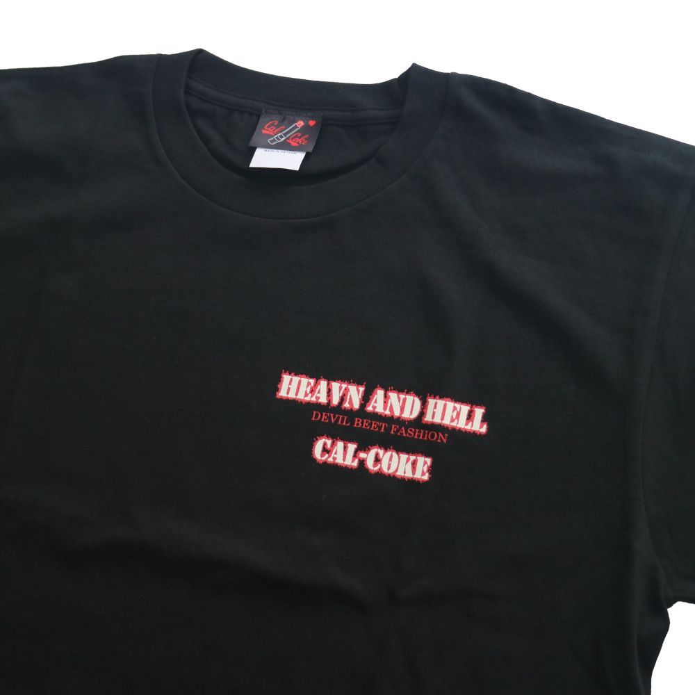 Tシャツ HEAVEN AND HELL CAL-COKE ロカビリーファッション - メルカリ