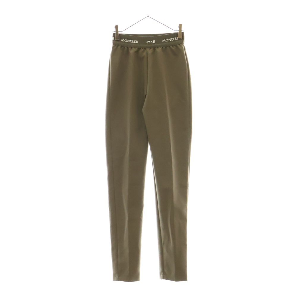 MONCLER モンクレール ×HYKE PANTALONE G209K2A00002 ×ハイク ロゴ ロングパンツ カーキ