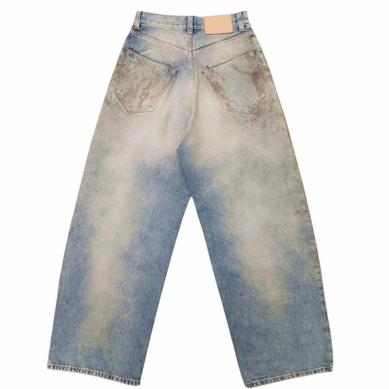 ZARA デニム Acne studios バギー タグ付き EU44 アクネ ストゥディオズ Acne Studios タグ付 23AW スーパー