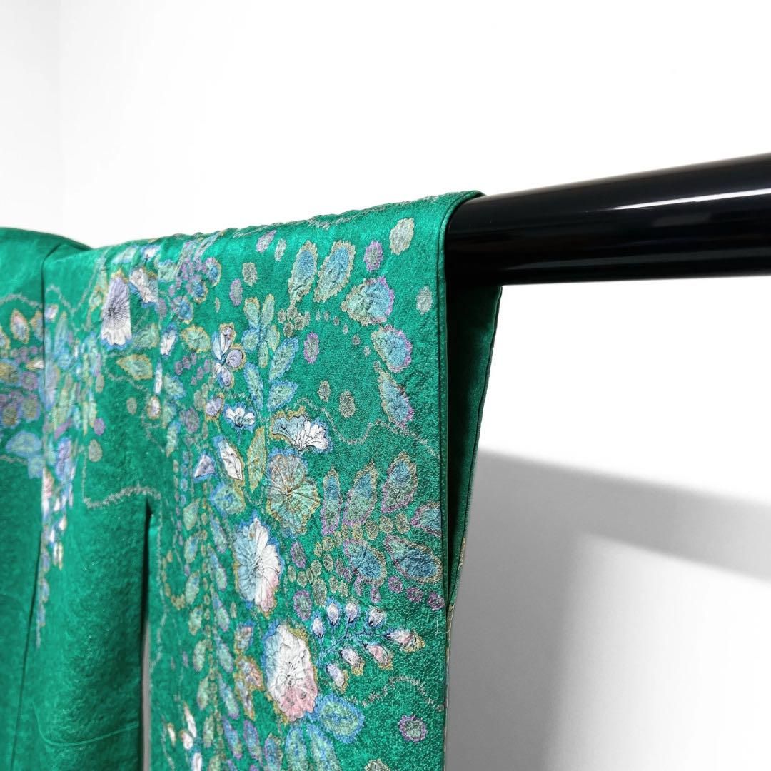 作家もの 振袖 辻ヶ花 絞り 金彩 金通し 藤 成人式 着物 ショップ 101b