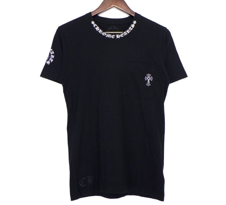 クロムハーツ CHROME HEARTS 【 CH T-SHRT 1 】 ネック ロゴ