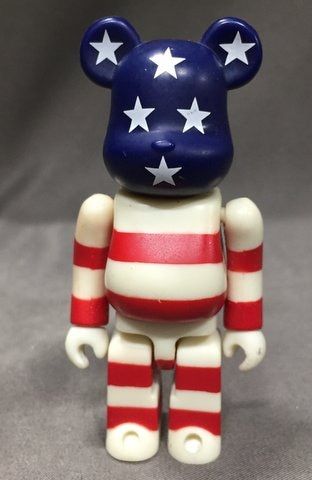 MEDICOMTOY BE@RBRICK FLAG アメリカ 100% シリーズ1